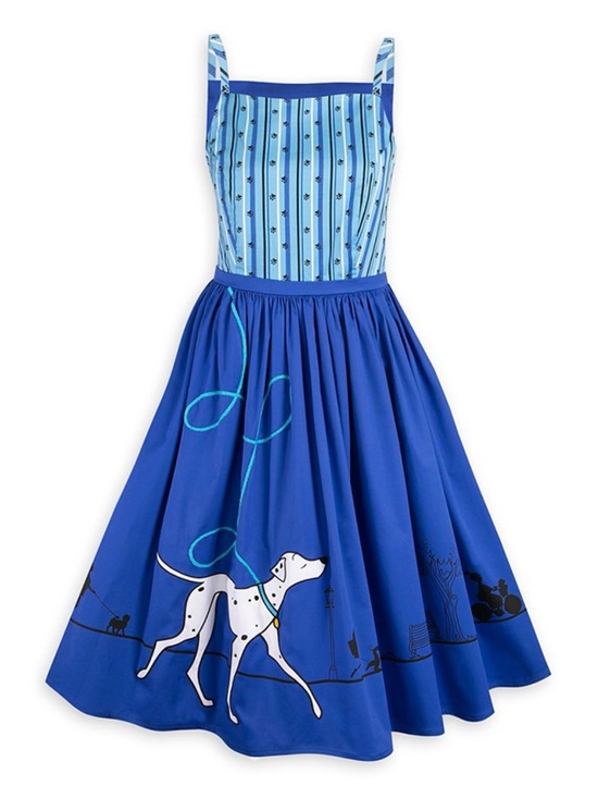 Disney Dresses & Skirts - Disney Parks Dress Shop 101 Dalmatians Perdita Dress Pockets Blue Sz small